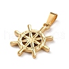 201 Stainless Steel Pendants STAS-U053-10A-G-2