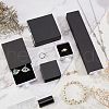  4Pcs 4 Style Cardboard Jewelry Boxes CBOX-NB0001-26-2