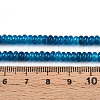 Dyed Natural White Jade Beads Strands G-T139-57A-04-5