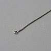 Brass Herringbone Chain Tassel Pendants KK-WH0035-92A-2