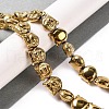 Electroplated Synthetic Non-magnetic Hematite Beads Strands G-Q174-04A-2