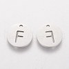 Non-Tarnish 201 Stainless Steel Charms STAS-Q201-T051-F-2