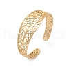304 Stainless Steel Cuff Bangles for Women BJEW-U045-04G-4