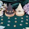 SUNNYCLUE 36Pcs 6 Styles Alloy Crystal Rhinestone Connector Charms FIND-SC0007-42-4