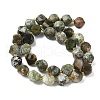 Natural Green Opal Beads Strands G-U023-A14-01-3
