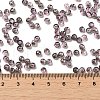 Transparent Inside Colours Glass Seed Beads SEED-H002-A-C209-4