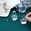 Fingerinspire 2Pcs 2 Style Transparent Acrylic Ring Display Rack AJEW-FG0001-60-3