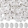 SOFPLATE 100Pcs Handmade Polymer Clay Rhinestone European Beads CPDL-SP0001-01-1