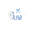 50 Yards Polyester Tartan Ribbons OCOR-WH0093-28B-7