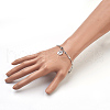 304 Stainless Steel Charm Bracelets BJEW-JB03864-03-3