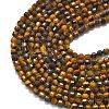 Natural Tiger Eye Beads Strands G-A260-A48-01-3