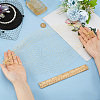 Nylon Fascinator Mesh Face Veil OHAR-WH0034-10A-3