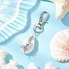 Ocean Collection Shell Pendant Decorations HJEW-JM03210-02-1