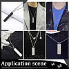 Unicraftale 20Pcs 2 Colors 304 Stainless Steel Pendants FIND-UN0004-06-6