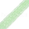 Imitation Jade Glass Beads Strands GLAA-N052-03-B04-1