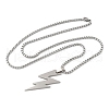 201 Stainless Steel Pendant Necklaces NJEW-D307-02P-A-2