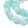 Crackle Glass Beads Strands X1-GLAA-U001-6mm-02-2