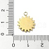 Ion Plating(IP) 304 Stainless Steel Pendants STAS-B058-17G-07-3