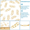 50Pcs 304 Stainless Steel S-Hook Clasps FIND-UN00007-4