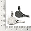 Ion Plating(IP) 304 Stainless Steel Pendants STAS-M329-03B-3