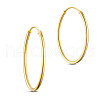 SHEGRACE 925 Sterling Silver Hoop Earrings JE670B-02-1