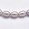 Natural Cultured Freshwater Pearl Beads Strands PEAR-F007-76B-01-3