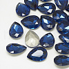 Pointed Back Glass Rhinestone Cabochons RGLA-T081-13x18mm-13-1