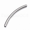 Tarnish Resistant 304 Stainless Steel Tube Beads STAS-G137-25P-2