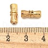 Brass Screw Clasps KK-C2965-LG-3