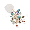 4Pcs Natural Mixed Gemstone Chips Tree of Life Display Decorations AJEW-JD00015-5