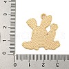 Alloy Enamel Pendants ENAM-H045-02A-G01-3