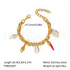Stylish Ocean Stainless Steel Charm Bracelets OX8367-6-1