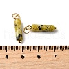 Natural Yellow Turquoise(Jasper) Pendants STAS-C120-01G-07-3