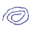 Opaque Glass Beads Strands GLAA-P001-04A-05-3
