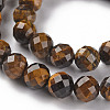 Natural Tiger Eye Beads Strands G-S362-118E-02-3