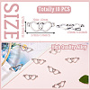 Alloy Connector Charms FIND-TAC0009-94P-3