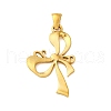 201 Stainless Steel Pendants STAS-E546-04G-1