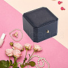 CALFOVERA 2Pcs PU Leather Necklace Gift Boxes LBOX-CL0001-02-5