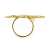 304 Stainless Steel Adjustable Finger Ring for Women RJEW-H216-03G-3