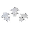 201 Stainless Steel Pendants STAS-T044-270P-1