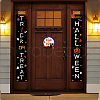 Polyester Hanging Sign for Home Office Front Door Porch Decorations HJEW-WH0023-025-4