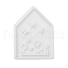 Easter Theme House with Butterfly & Flower Pattern DIY Silicone Table Lamp Molds SIMO-G008-01C-2