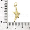 Brass Micro Pave Cubic Zirconia Pendants KK-Z093-19G-3