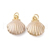 Brass Enamel Pendants KK-S525-09G-A-1