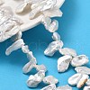 Natural Baroque Keshi Pearl Beads Strands PEAR-P064-02C-01A-1