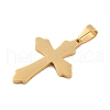 304 Stainless Steel Pendants STAS-G346-50G-2