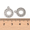 Non-Tarnish 304 Stainless Steel Charms STAS-J042-14P-3
