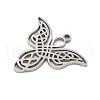 Non-Tarnish 5Pcs 201 Stainless Steel Pendants STAS-B064-16P-2