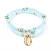 Stretch Bracelets Sets BJEW-JB06095-01-1