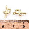 Brass Micro Pave Cubic Zirconia Charms KK-N263-97G-P-3